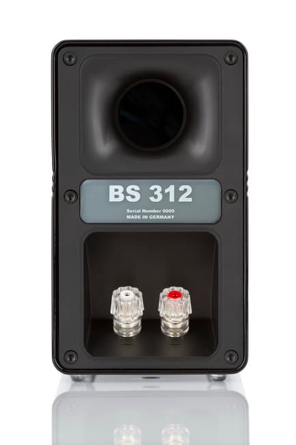 ELAC BS 312 bookshelf speaker - rear