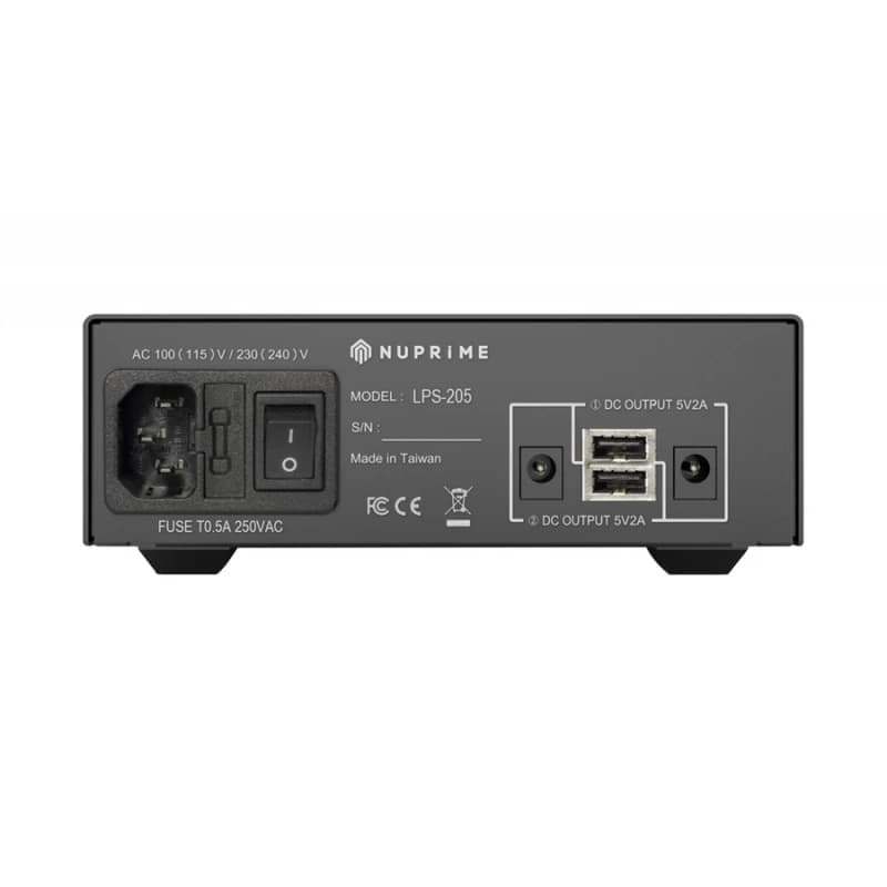 NuPrime LPS-205 線性電源供應器 - 背面端子