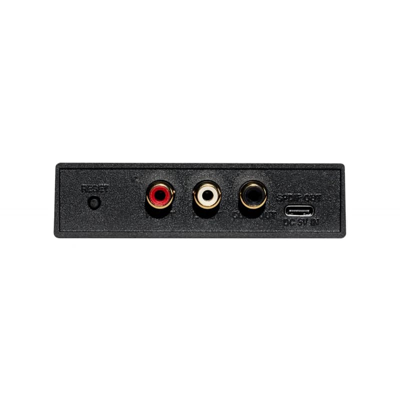 NuPrime Mini-DAC 串流接收解碼器 - 背面端子